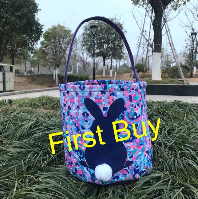 10pcs Lot New Arrival Hot Selling Lily Easter Bucket Good Quality Easter Basket