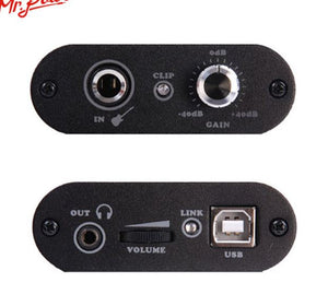 Uteck Guitar Cube Asio Chord Usb Audio Interface Di Fit for Soft(guitar Rig  New - virtualelectronicsstore.com