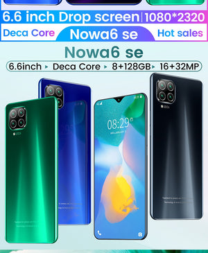 New NOWA6se 8 + 256G Dual Card Dual Standby 6.6-inch Full-screen Ultrabook Mobile Phone 10-core 4G Network - virtualelectronicsstore.com
