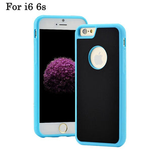 6 6s Novel Anti-gravity Phone Case For iPhone 6 6s 7 Plus Magical Anti gravity Nano Suction Cover Adsorbed Car Antigravity Cases - virtualelectronicsstore.com