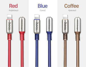 USB Cable for Apple 2.4A Fast Charging Cable Zinc Alloy 90 Degree for Apple iPhone 8 7 6 5 X XS Max XR iPad Data Sync Wire - virtualelectronicsstore.com