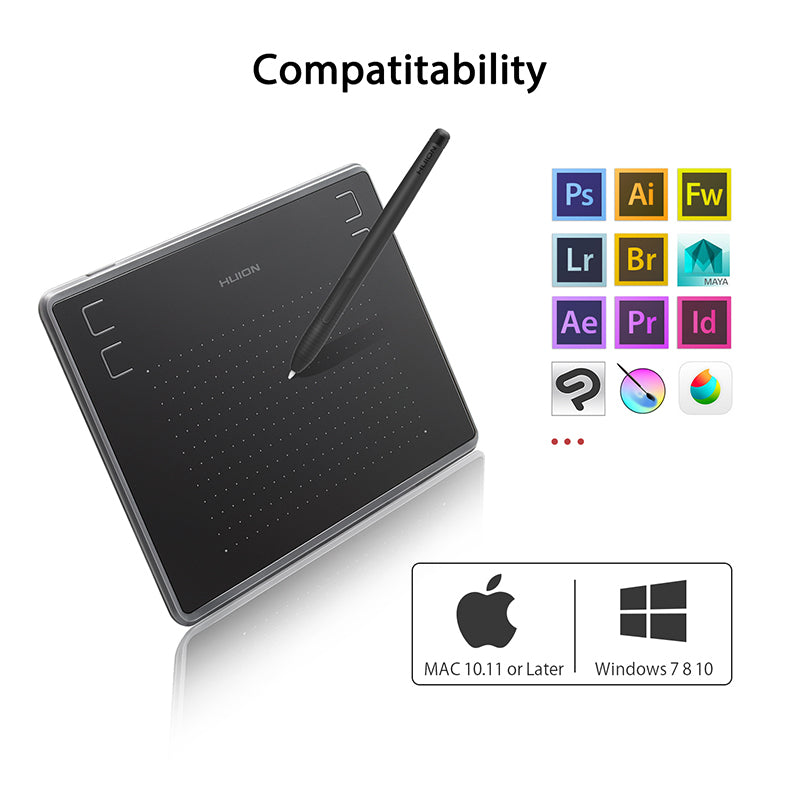 Digital Tablets Micro USB Signature Graphics Drawing Pen Tablet OSU Ga ...