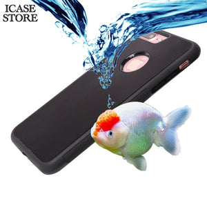 Anti-gravity Phone Case For iPhone X 8 7 6s Plus 6 5S Magical Anti Gravity Nano Suction Back Cover Antigravity case - virtualelectronicsstore.com