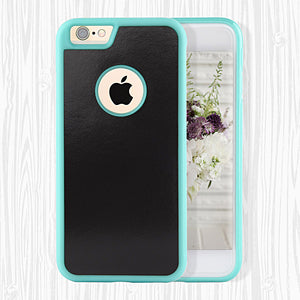 Anti Gravity Phone Bag Case For iPhone X 8 7 6S Plus Antigravity TPU Frame Magical Nano Suction Cover Adsorbed Car Case - virtualelectronicsstore.com