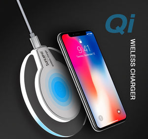 Qi Wireless Charger Suntaiho phone charger wireless Fast Charging Dock Cradle Charger for iphone XS MAX XR samsung xiaomi huawei - virtualelectronicsstore.com