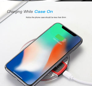 Qi Wireless Charger Suntaiho phone charger wireless Fast Charging Dock Cradle Charger for iphone XS MAX XR samsung xiaomi huawei - virtualelectronicsstore.com