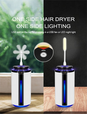 Air Humidifier Ultrasonic USB Diffuser Aroma Essential Oil 7 Color LED Night light Cool Mist Purifier Humidificador - virtualelectronicsstore.com