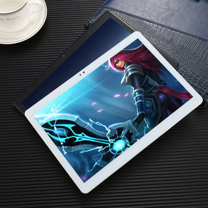 2019 New 10 inch 4G LTE Tablet PC Octa Core 4GB RAM 64GB ROM 1280*800 IPS 2.5D Tempered Glass 10.1 Tablets Android 7.0+Gifts - virtualelectronicsstore.com