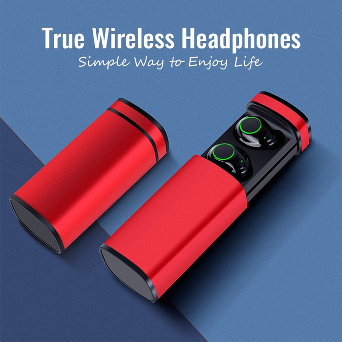 Mini IPX5 Waterproof Bluetooth 5.0 EDR TWS True Wireless Headphones With Charging BOX Earphone For iphone xiaomi smartphone