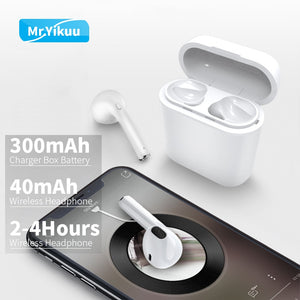 i9s Bluetooth Headset Wireless Headphones Auto pair Stereo TWS Earphones with Charging box For iPhone 7 8 X Xs Xr Xiaomi Huawei - virtualelectronicsstore.com
