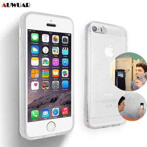 Clear Anti Gravity Phone Case for iPhone 5 5S SE 6 7 8 Plus X XR XS MAX Anti-gravity Antigravity Transparent Case Nano Suction - virtualelectronicsstore.com