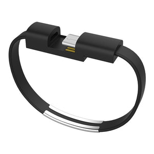 Bracelet Micro USB Type C Cable USB Data Charging Cable For iPhone XS Max XS X 8 Android USB Phone Charger For Xiaomi - virtualelectronicsstore.com