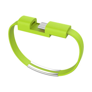 Bracelet Micro USB Type C Cable USB Data Charging Cable For iPhone XS Max XS X 8 Android USB Phone Charger For Xiaomi - virtualelectronicsstore.com