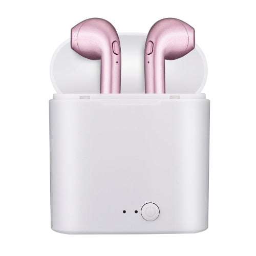 Hot Sell i7s TWS Wireless Headphones Bluetooth Earphone Stereo Earbud Headset With Charging Box For iphone Android phone
