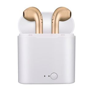Hot Sell i7s TWS Wireless Headphones Bluetooth Earphone Stereo Earbud Headset With Charging Box For iphone Android phone - virtualelectronicsstore.com
