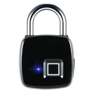 USB Rechargeable Smart Lock Keyless Fingerprint Lock IP65 Waterproof Anti-Theft Security Padlock Door Luggage Case Lock - virtualelectronicsstore.com