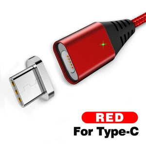 2.4A Quick Charger 3.0 Magnetic Cable For iPhone XS XR X 7 6 Fast Micro USB Type C Magnet Type-C Phone Cable For Samsung - virtualelectronicsstore.com