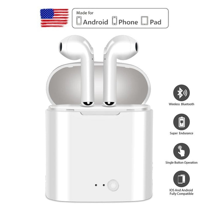 i7s TWS Mini Earphones Wireless Headphone Bluetooth Headset Stereo Earbuds For Apple  Ear  Iphone not auricular